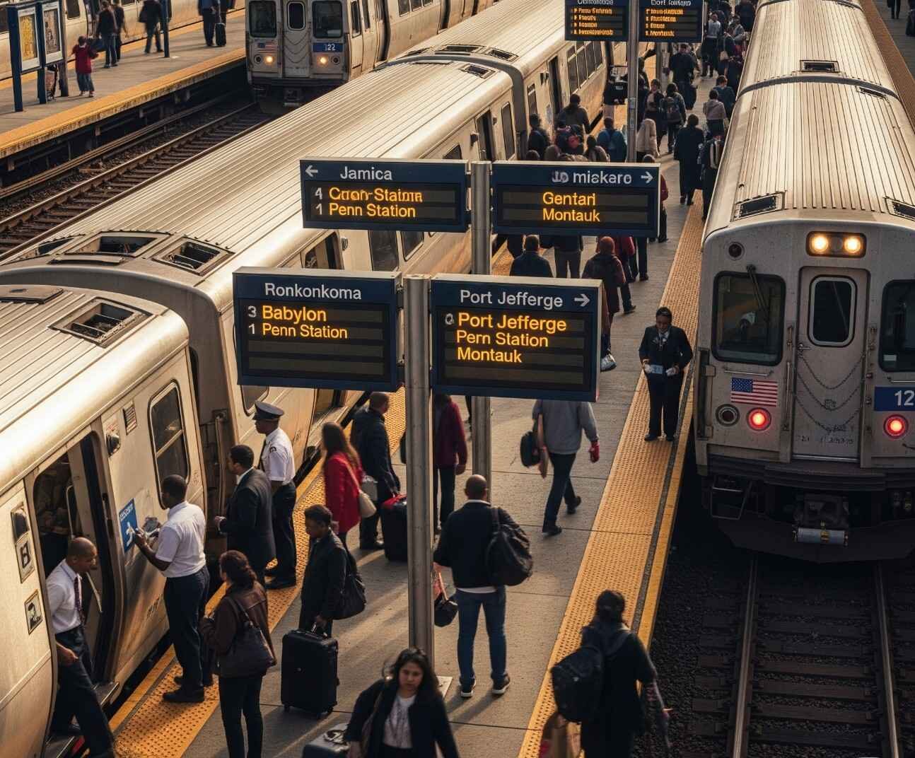 LIRR Jamaica to Long Beach
